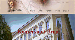 Desktop Screenshot of konzervatorbrno.com